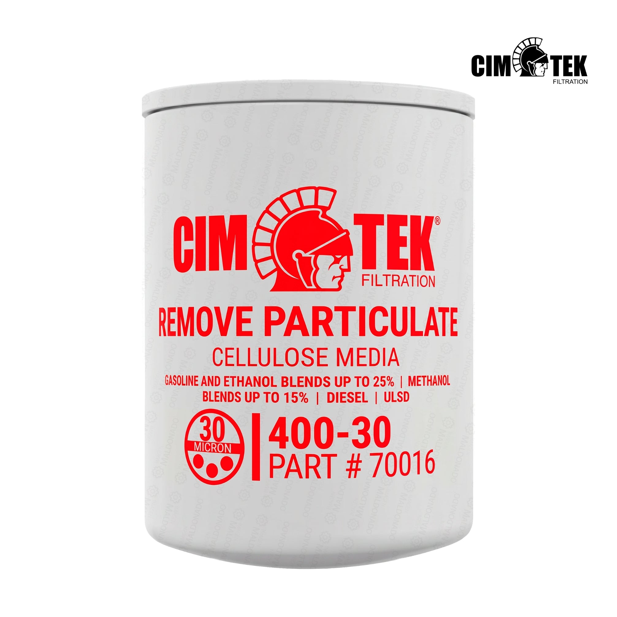 70016 Caja De Filtros 12 Pzas Para Dispensarios De 1" 30 Micras Cimtek Importado Usa