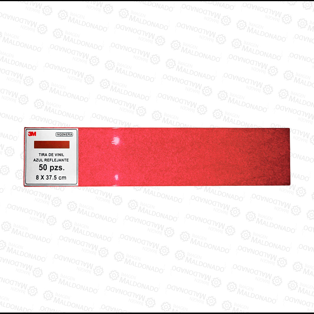 Cinta Reflejante G500 3M ROJA