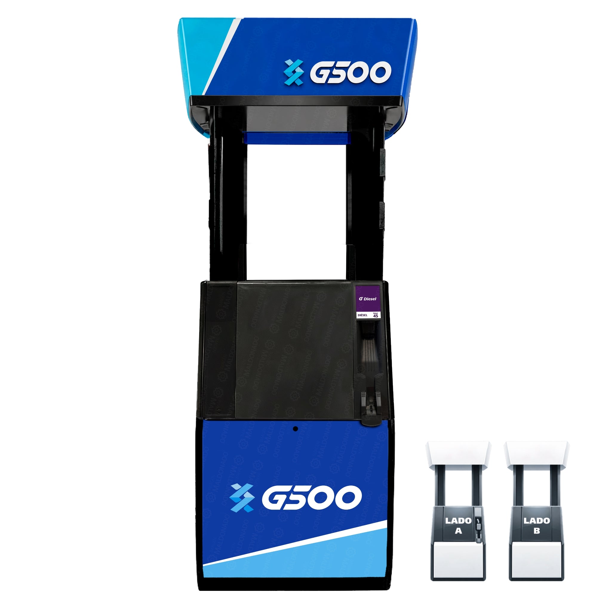 H(N/LU) 11-010JZ Dispensario Para Combustible Diesel** Satelite Sencillo** Wayne Helix® 4000 Generacion 2 V.84 (igem) // 1 Lado 1 Producto 1 Manguera