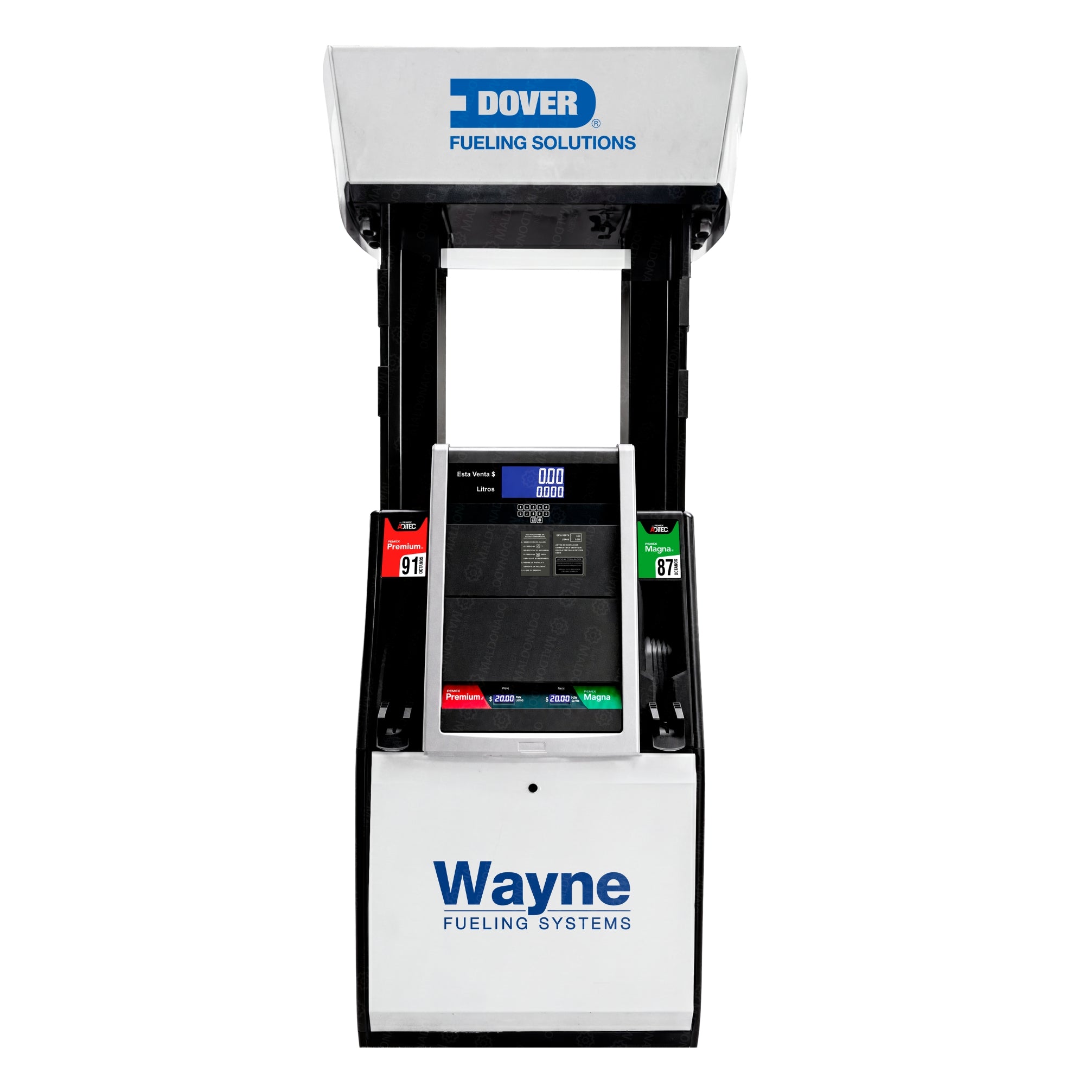 H(N/LU) 22-22RV Dispensario Para Combustible Gasolina **doble** 60 Lpm Wayne Helix® 4000 Generacion 2 V.84 (igem) // 2 Lados 2 Productos 4 Mangueras