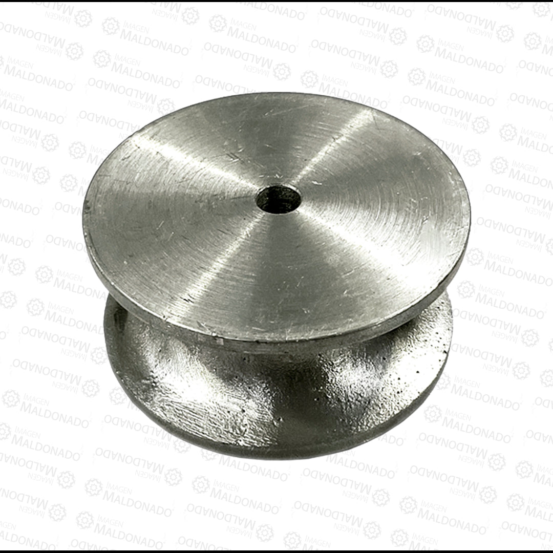 Polea Aluminio para Dispensario