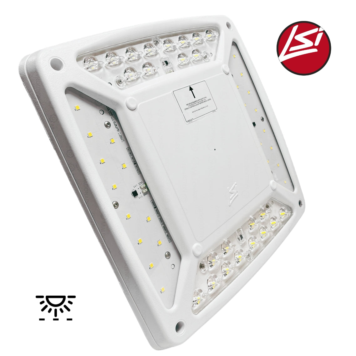 SCV-LED23L-SCFT Luminaria Para Techumbre Vertex 23101 Lumenes 188 Watts Luz Direccional Plafon Scft Importado Usa