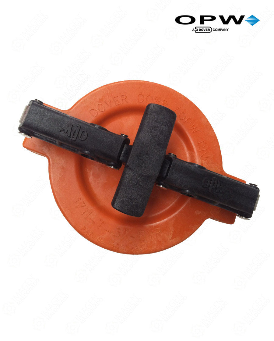 1711T-7085-Evrna Tapa Naranja P/Adaptador 3" Opw Opw