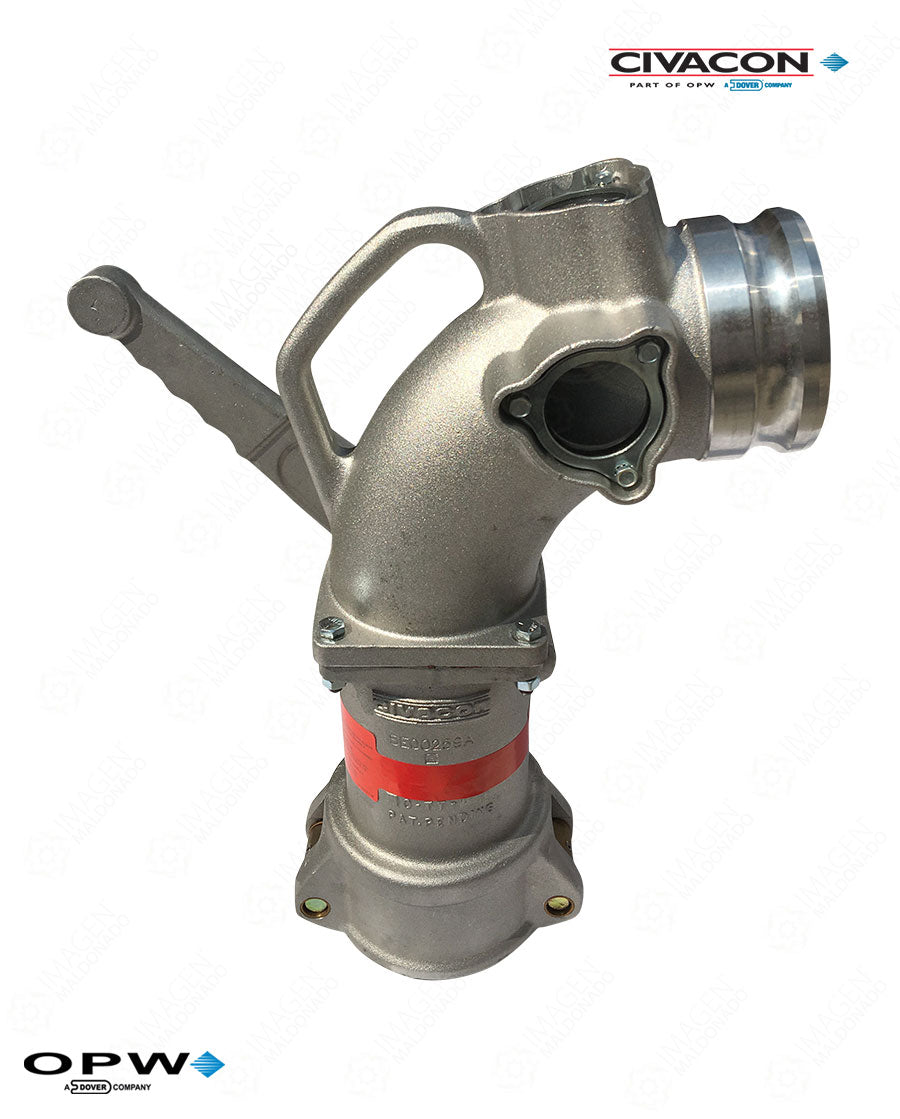 60TT CIVACON CODO HERMETICO P/DESCARGA 4"
