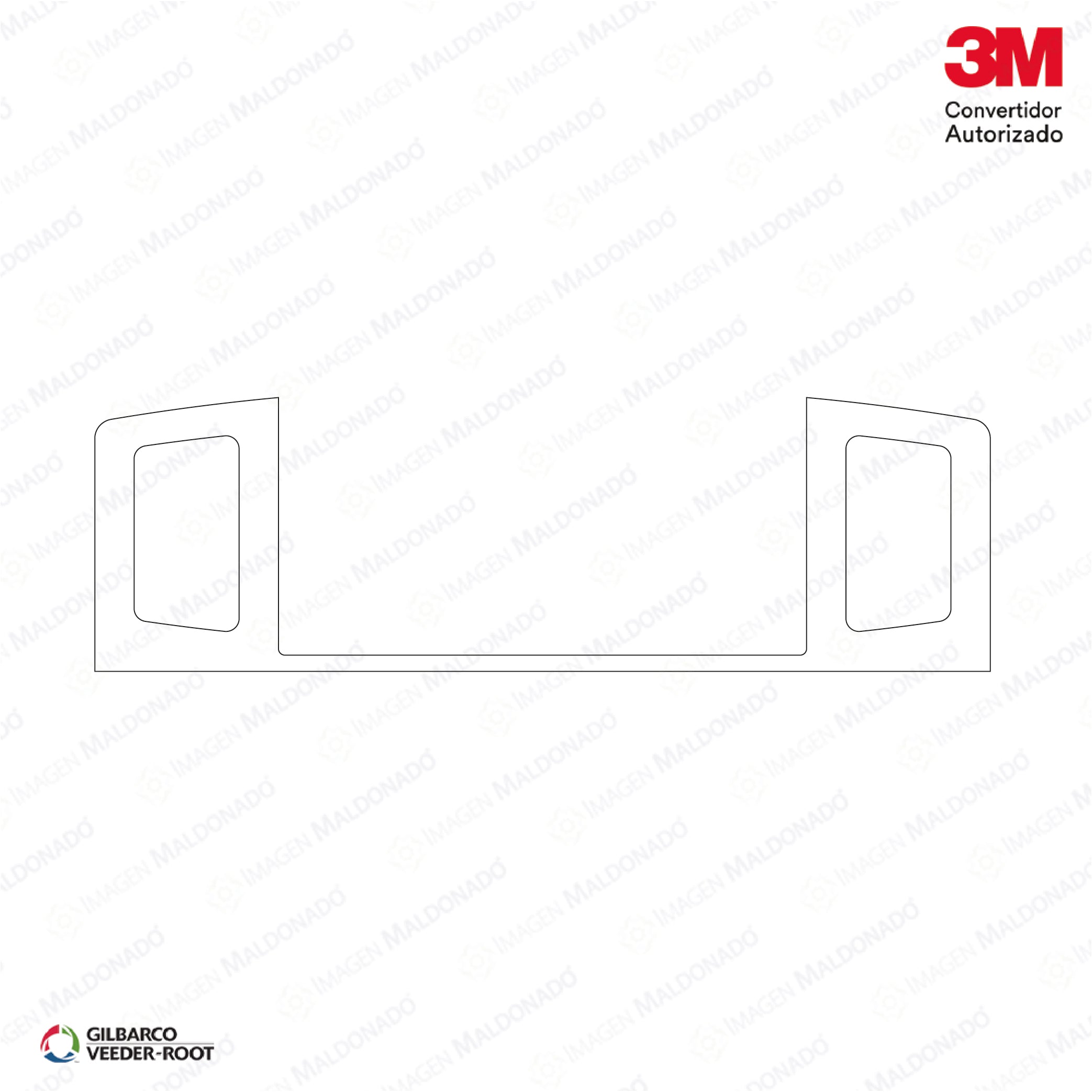 E500_Trap_Gr 3Mtmr Gilbarco Caratula Preset Trapecio