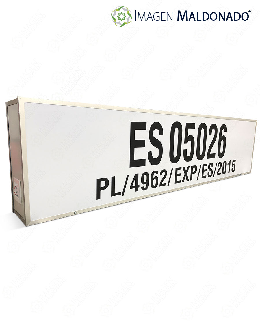 G-CRE-70X288 GABINETE COMPLETO CRE E.S PEMEX FONDO BLANCO