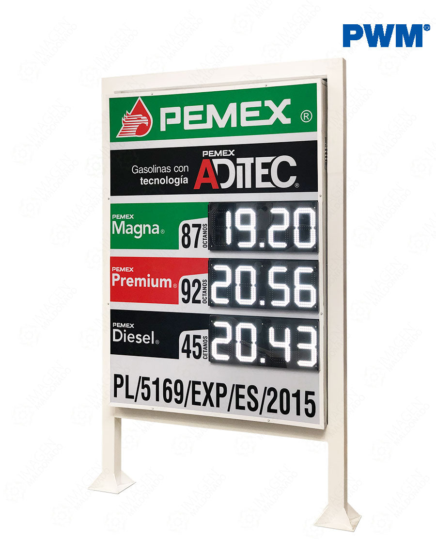 PREC 3P 1C PWM PISO 1.80 MTS PRECIADOR ELECTRONICO PEMEX PWM