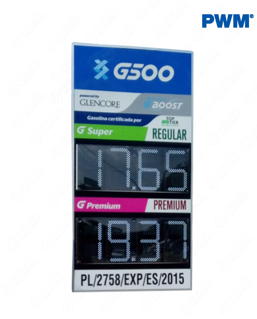 PRECIADOR ELECTRONICO G500 GASOLINERAS PWM