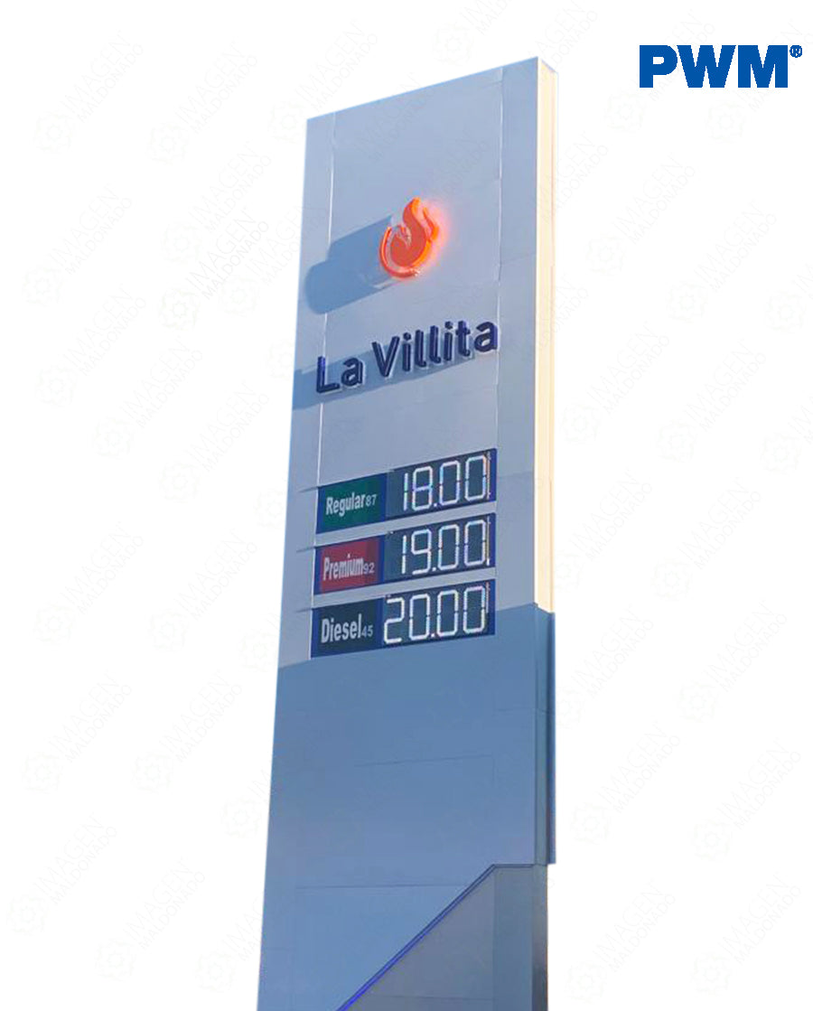 PRECIADOR ELECTRONICO LA VILLITA GASOLINERAS PWM