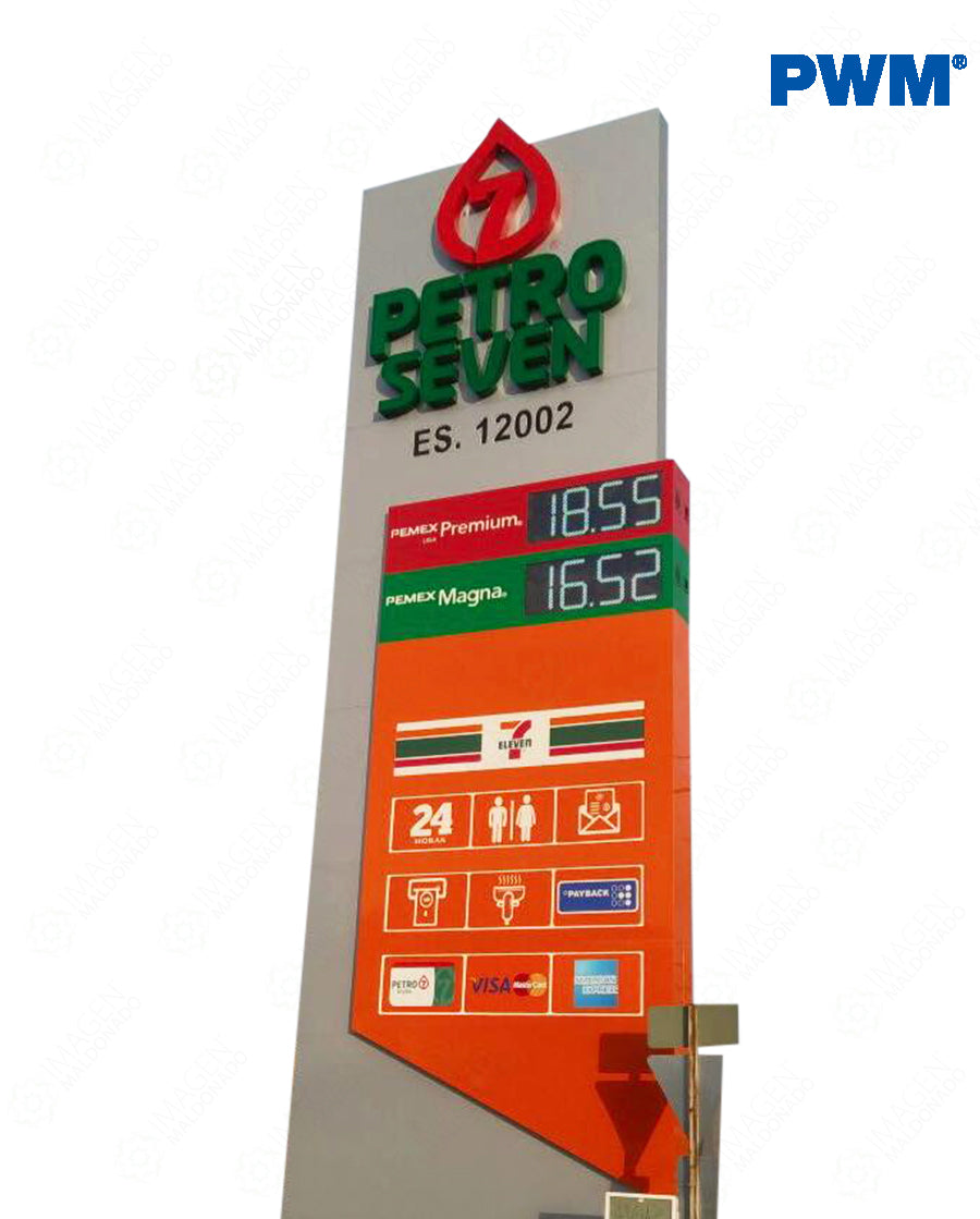 PRECIADOR ELECTRONICO PETRO7 GASOLINERAS PWM