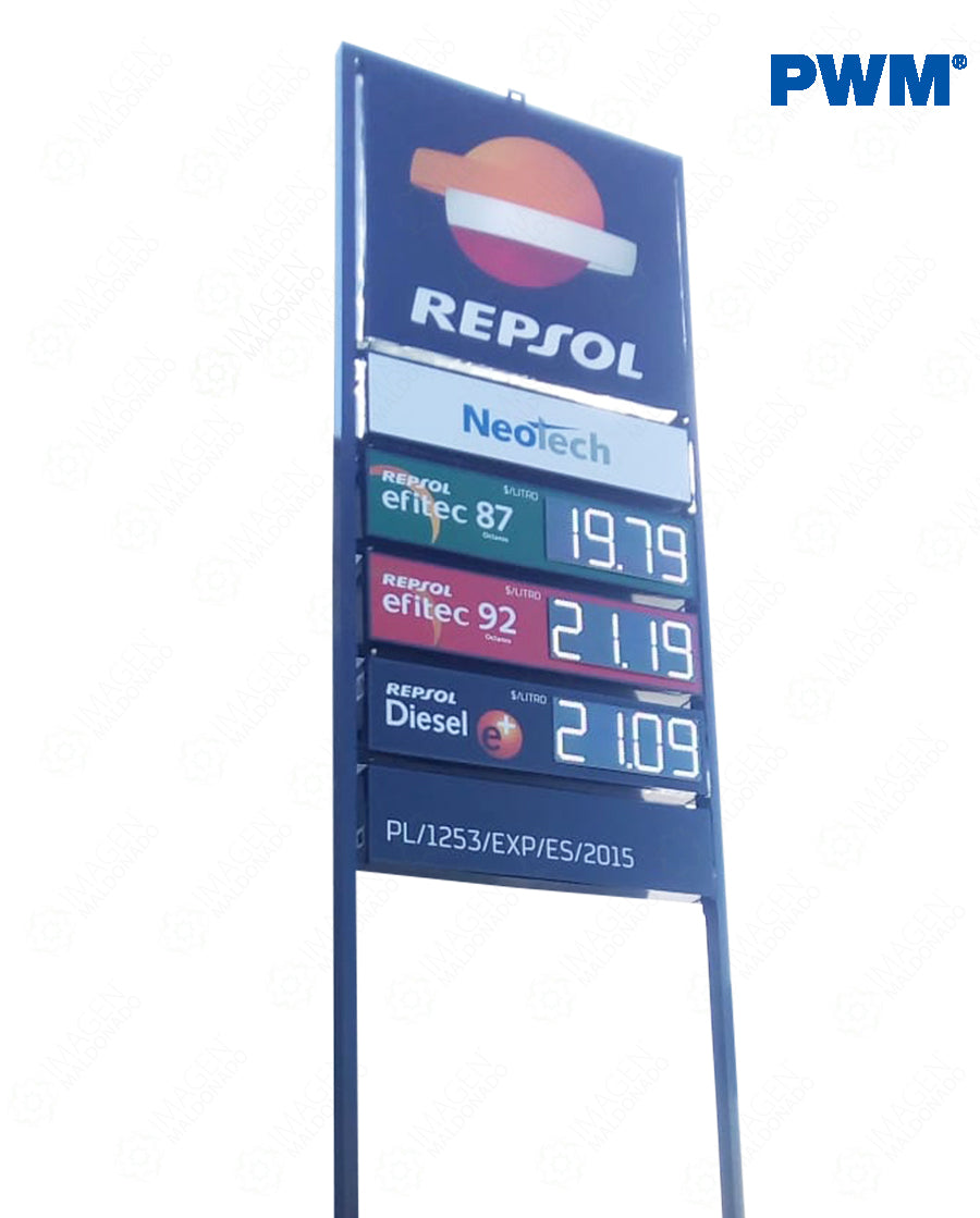 PRECIADOR ELECTRONICO REPSOL GASOLINERAS PWM