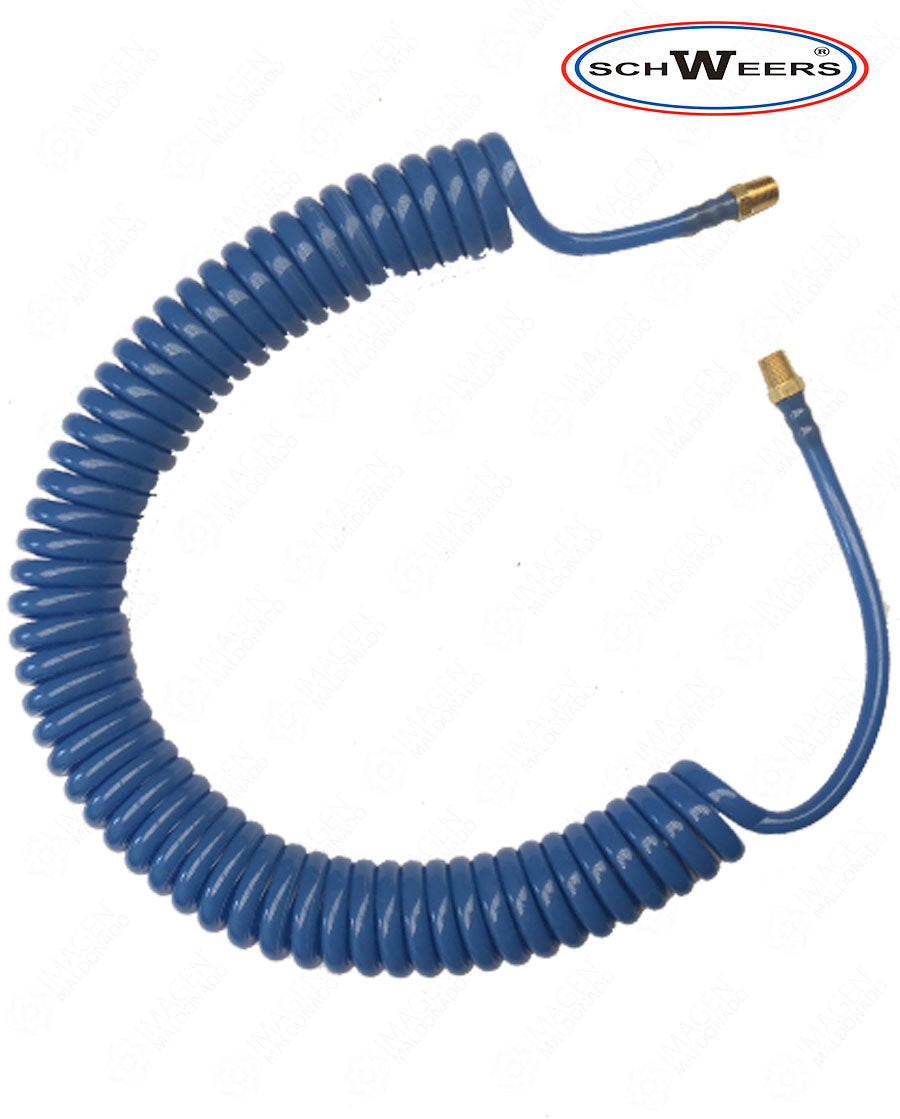 DAA-ELEC-M MANGUERA ESPIRAL AZUL 7 MTS DISP. ELECT. MANG.