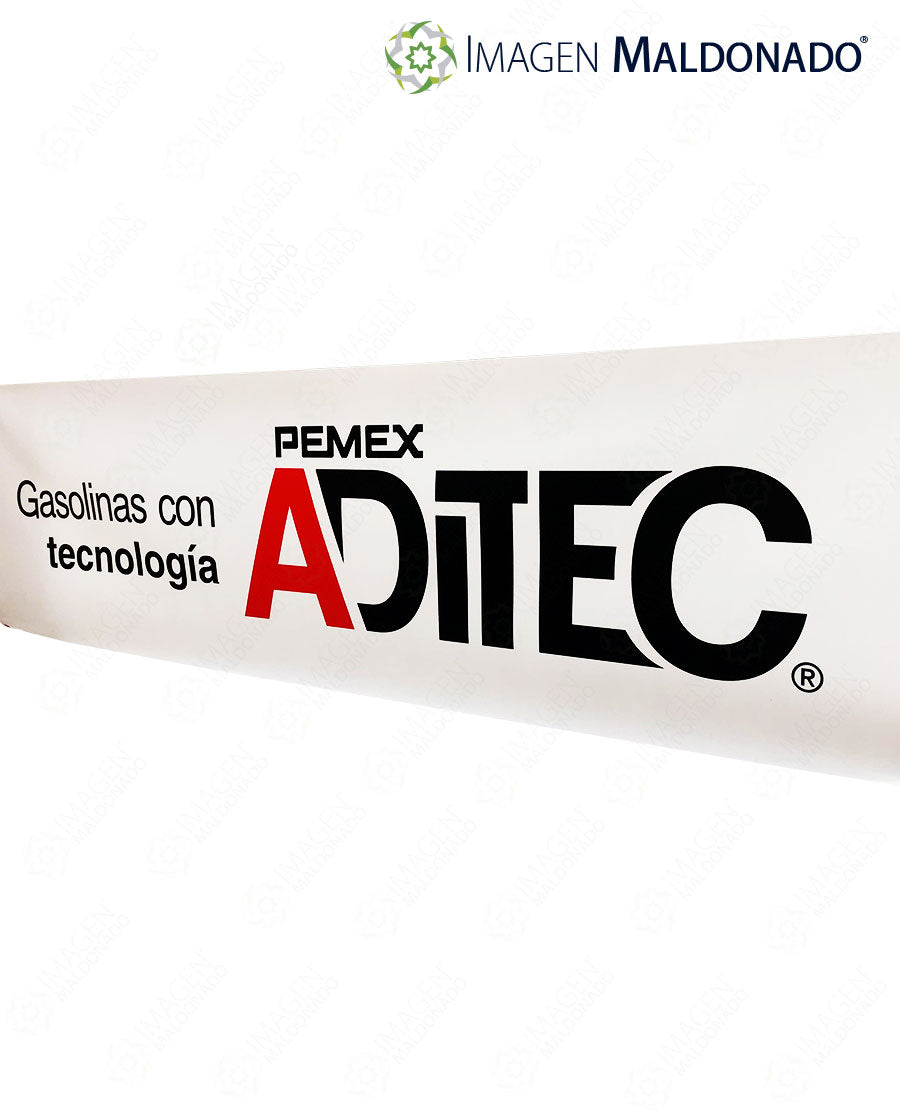 SM 92ADITECJGOBL JUEGO DE LONAS PEMEX ADITEC® BLANCO
