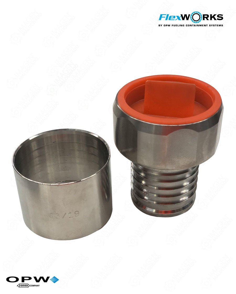 SPC-0150A 1-1/2" Swivel Pipe Coupling, Flat Gasket
