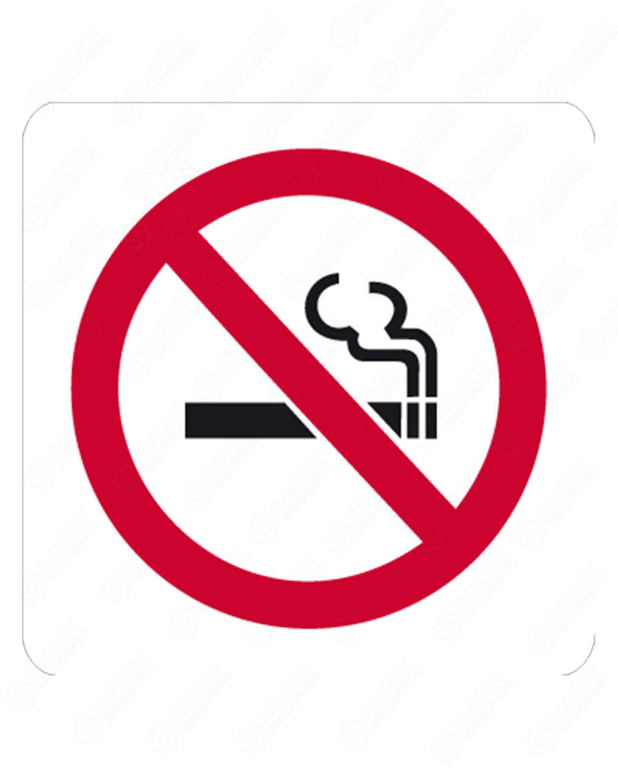 SR 1C NO FUMAR CALCOMANIA CALCOMANIA