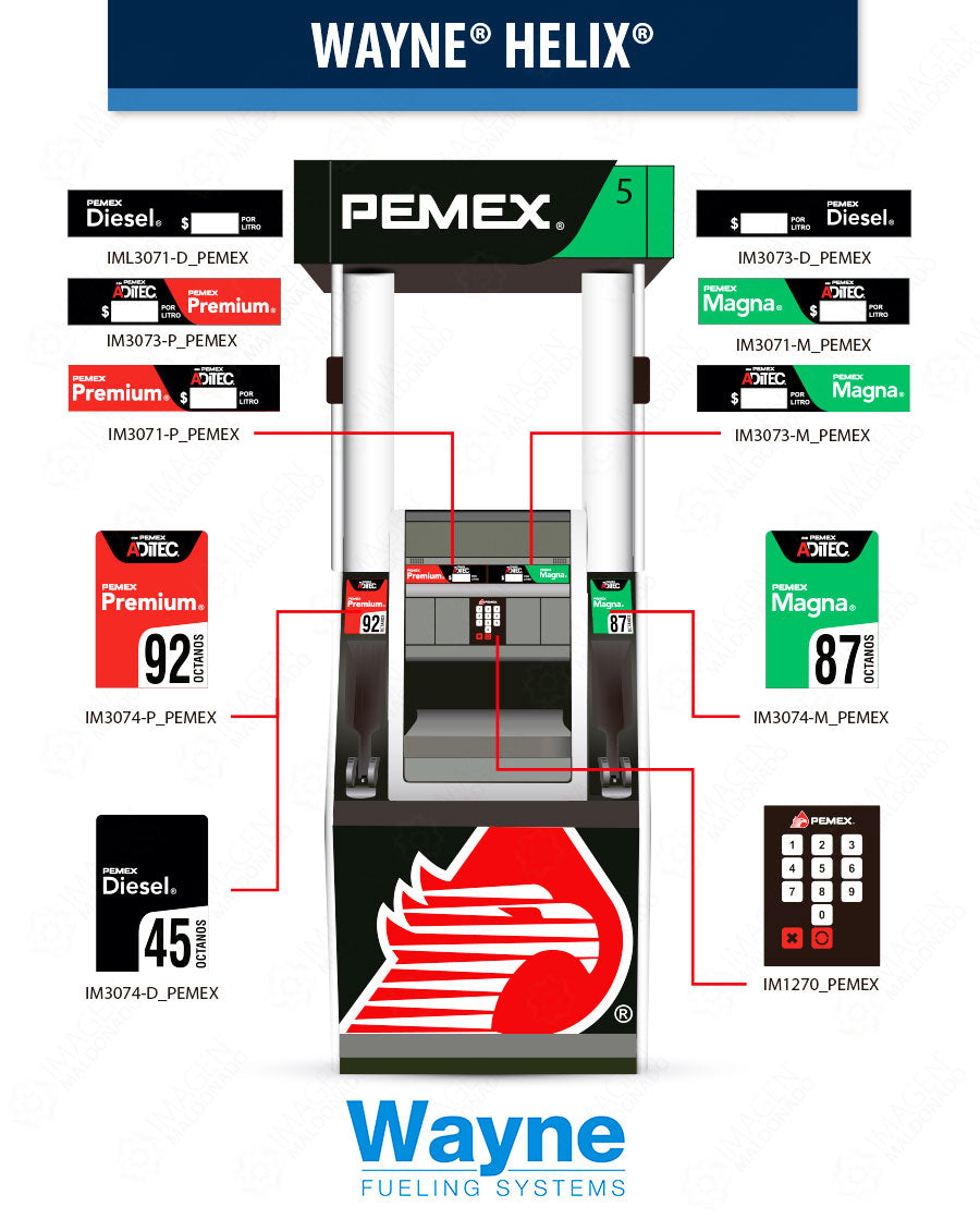 IM3073-D_PEMEX CTLA WAYNE HELIX DIESEL DER NUEVO PEMEX®