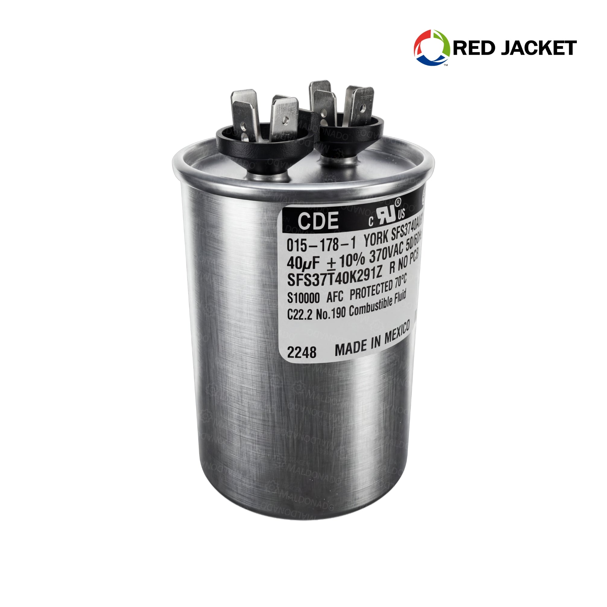 111-661-5 Capacitor Red Jacket 1.5hp 25mfd