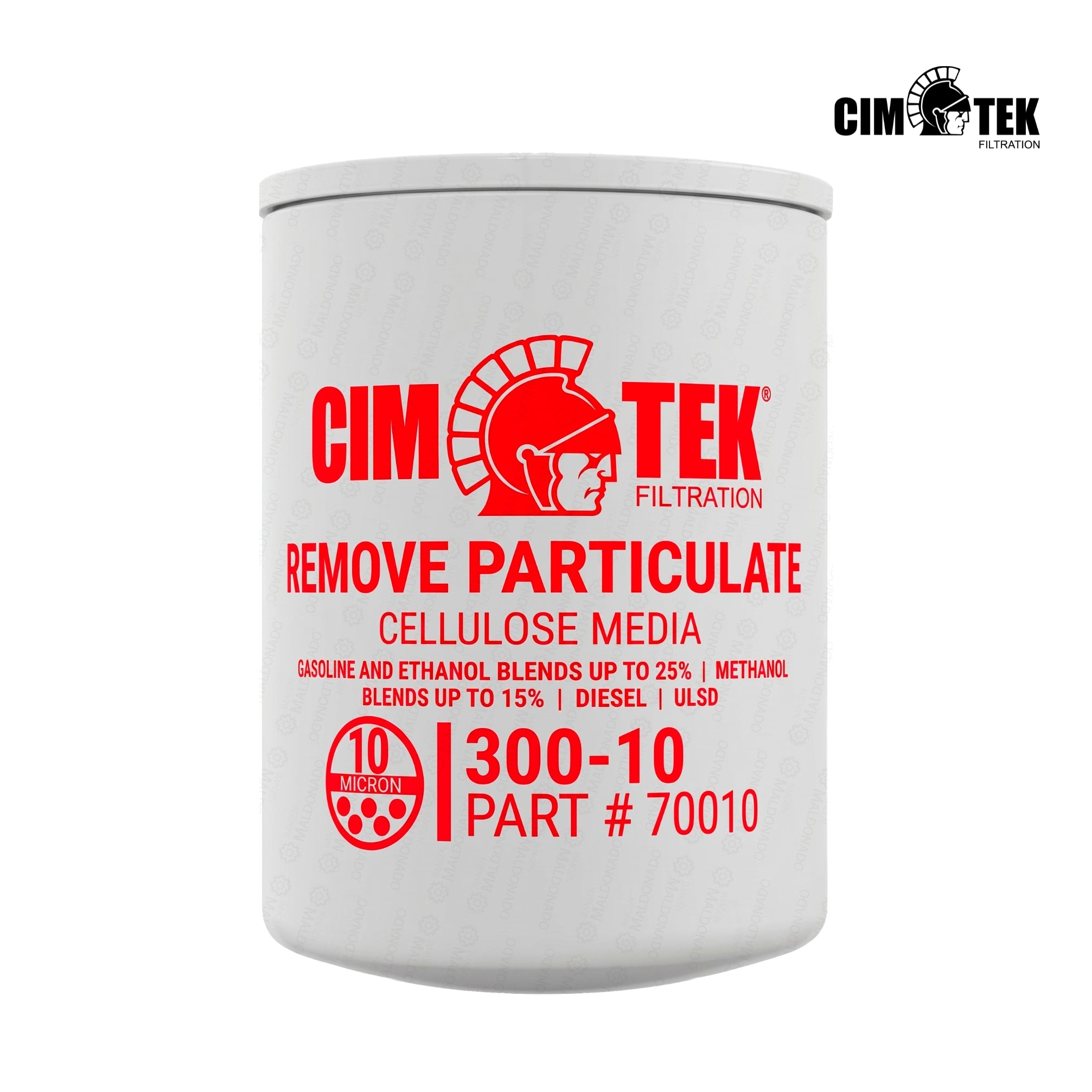 70010 Caja De Filtros 12 Pzas Para Dispensarios De 3/4" 10 Micras Cimtek Importado Usa
