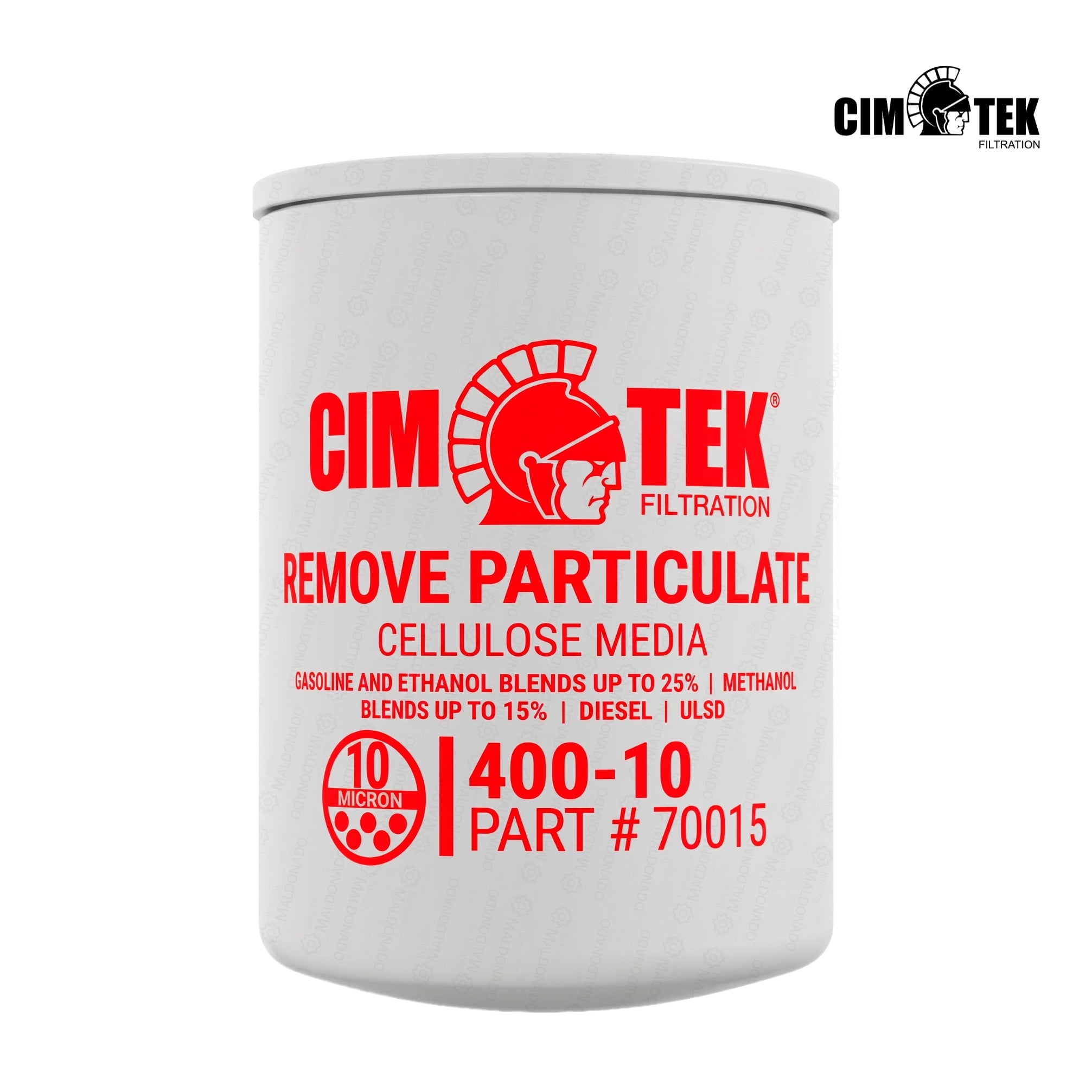 70015 Caja De Filtros 12 Pzas Para Dispensarios De 1" 10 Micras Cimtek Importado Usa