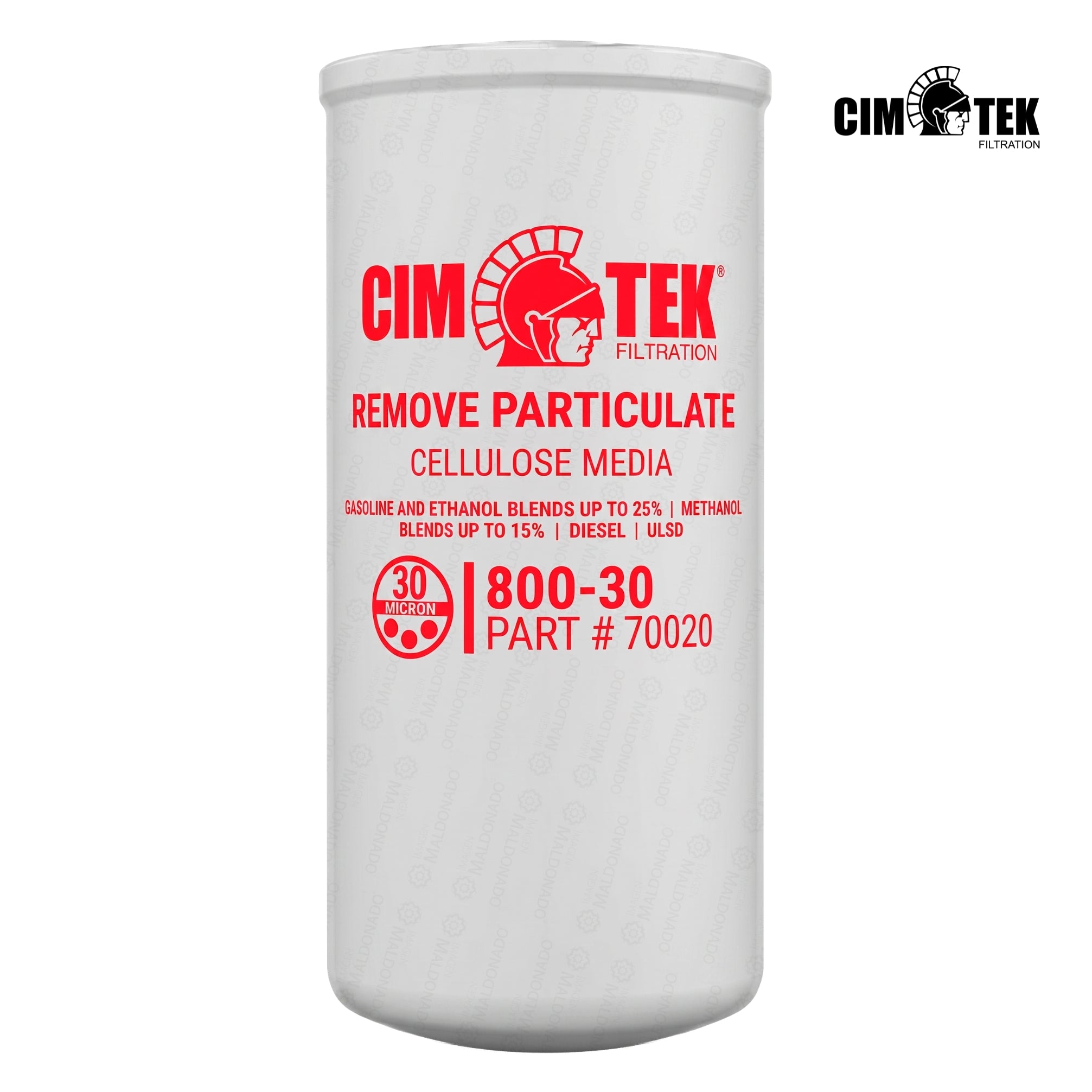 70020 Caja De Filtros 6 Pzas Para Dispensarios De 1 3/4" 30 Micras Cimtek Importado Usa