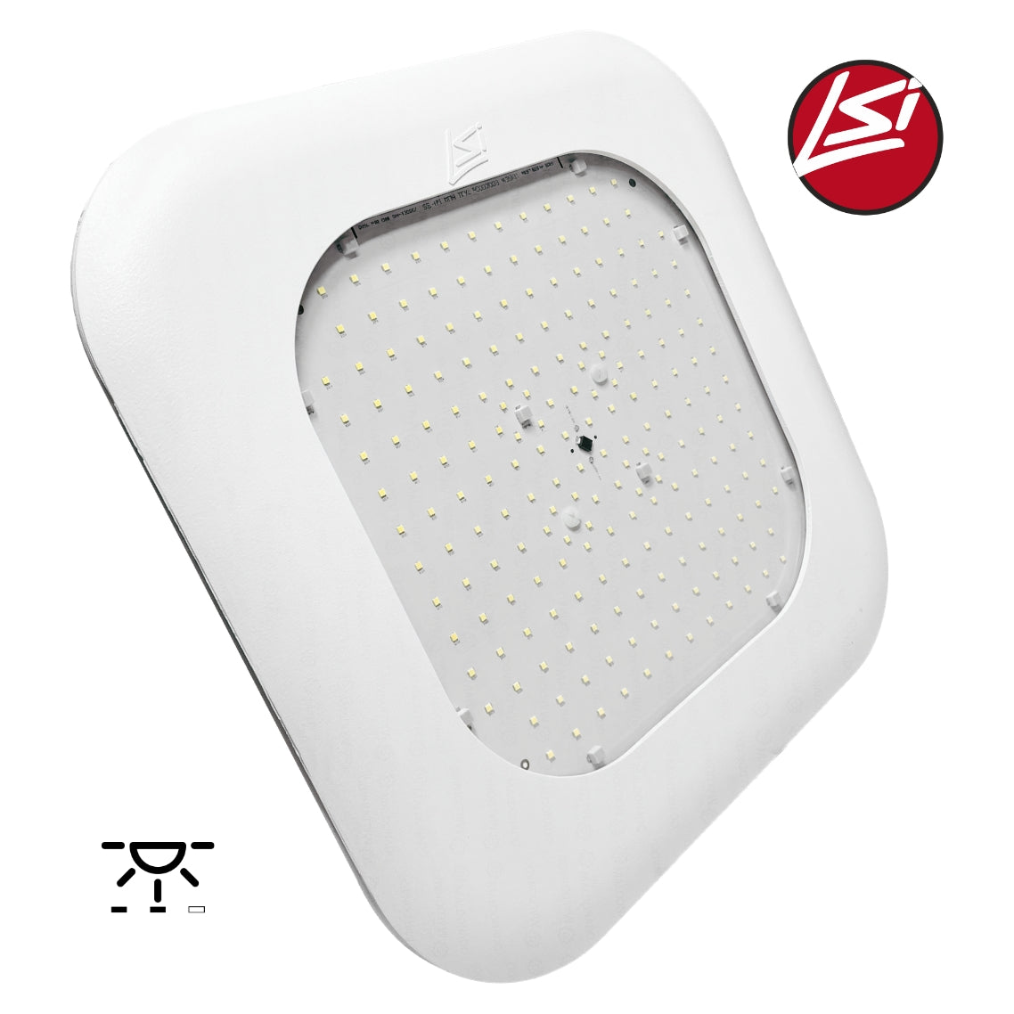 CRUS-SC-LED-SS-C Luminaria Para Techumbre Scottsdale® Crus 13980 Lumenes 93 Watts Importado Usa