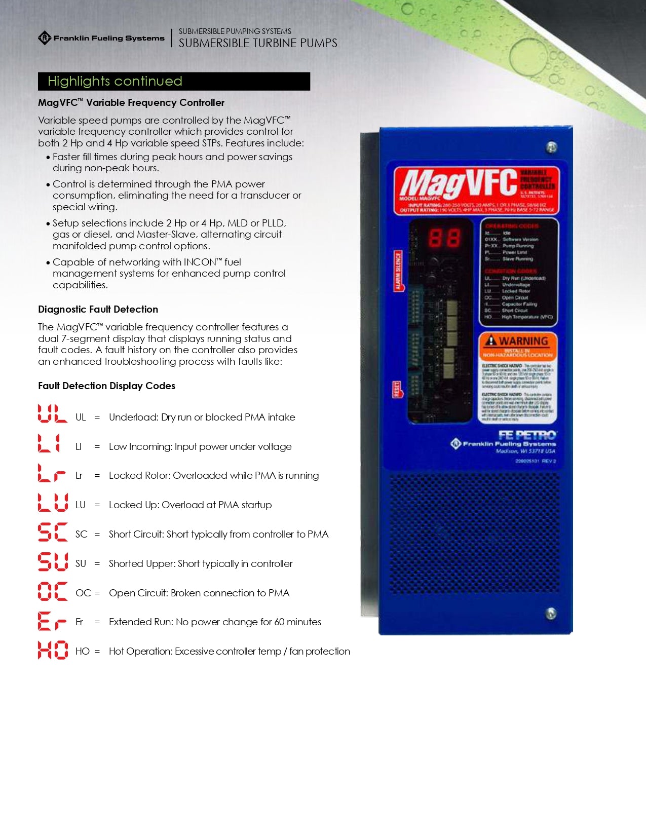 5874202800 Caja Velocidad Variable Vfc