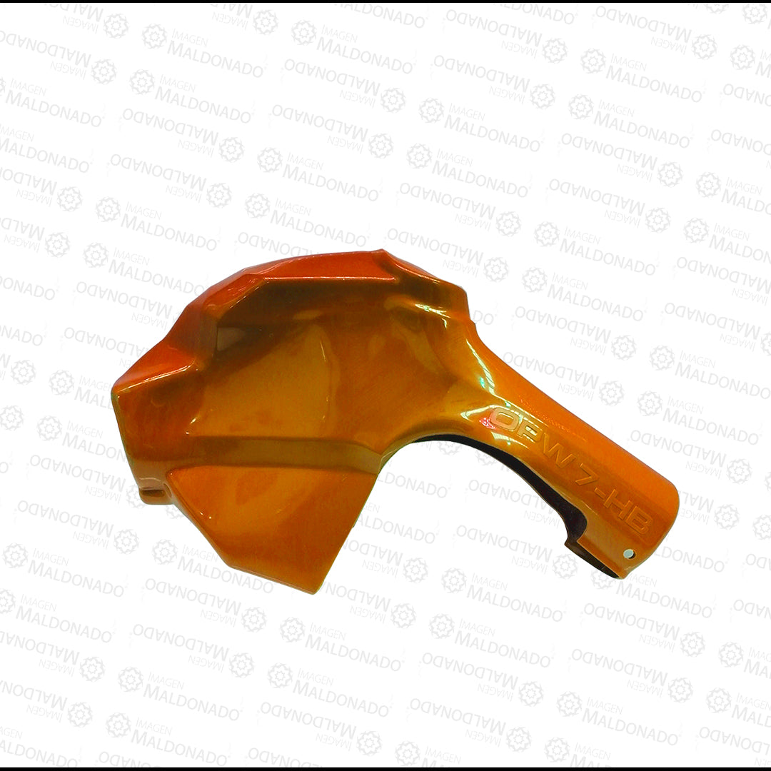 FUNDA NARANJA CON MANGO 11AP