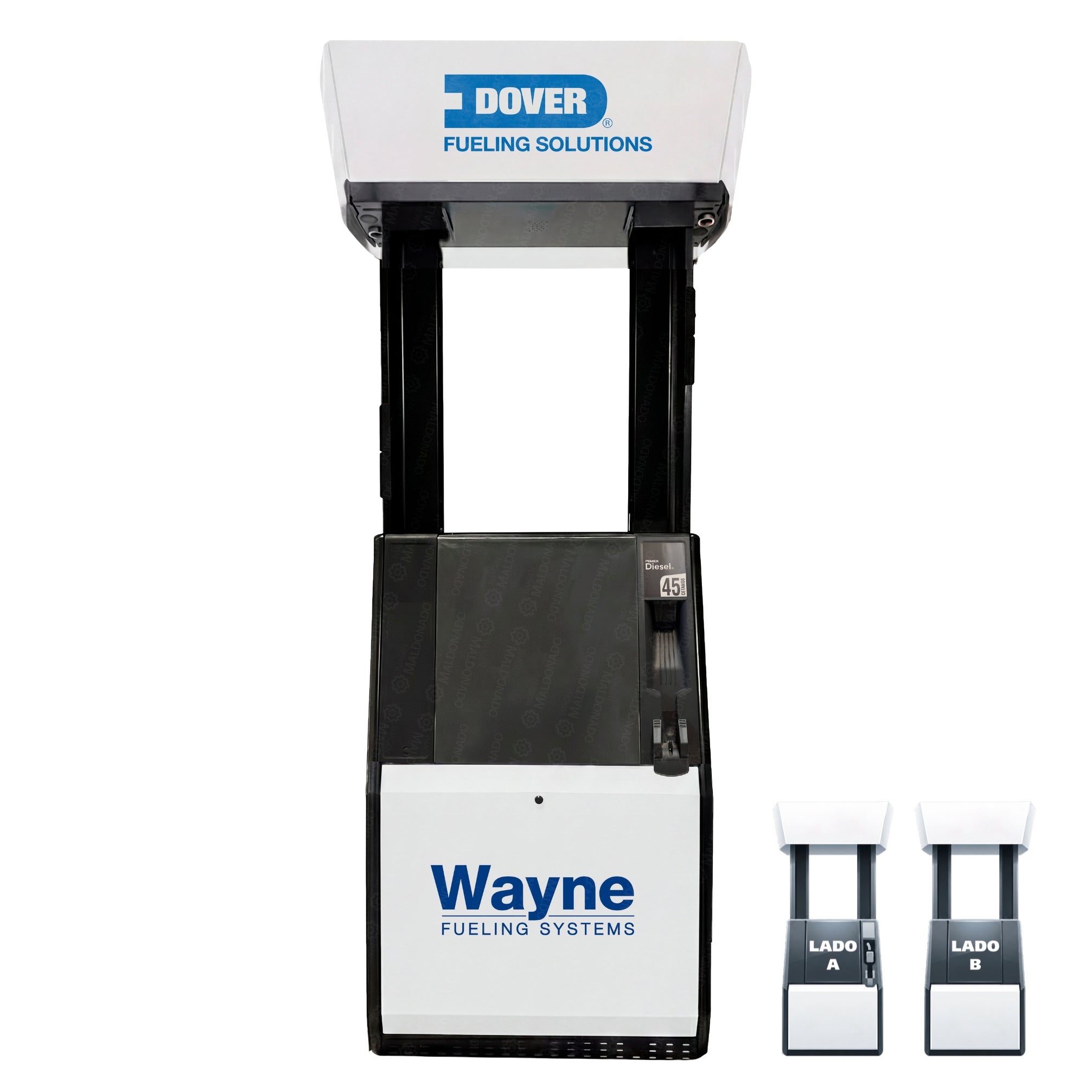 H(N/LU) 11-010JZ Dispensario Para Combustible Diesel** Satelite Sencillo** Wayne Helix® 4000 Generacion 2 V.84 (igem) // 1 Lado 1 Producto 1 Manguera