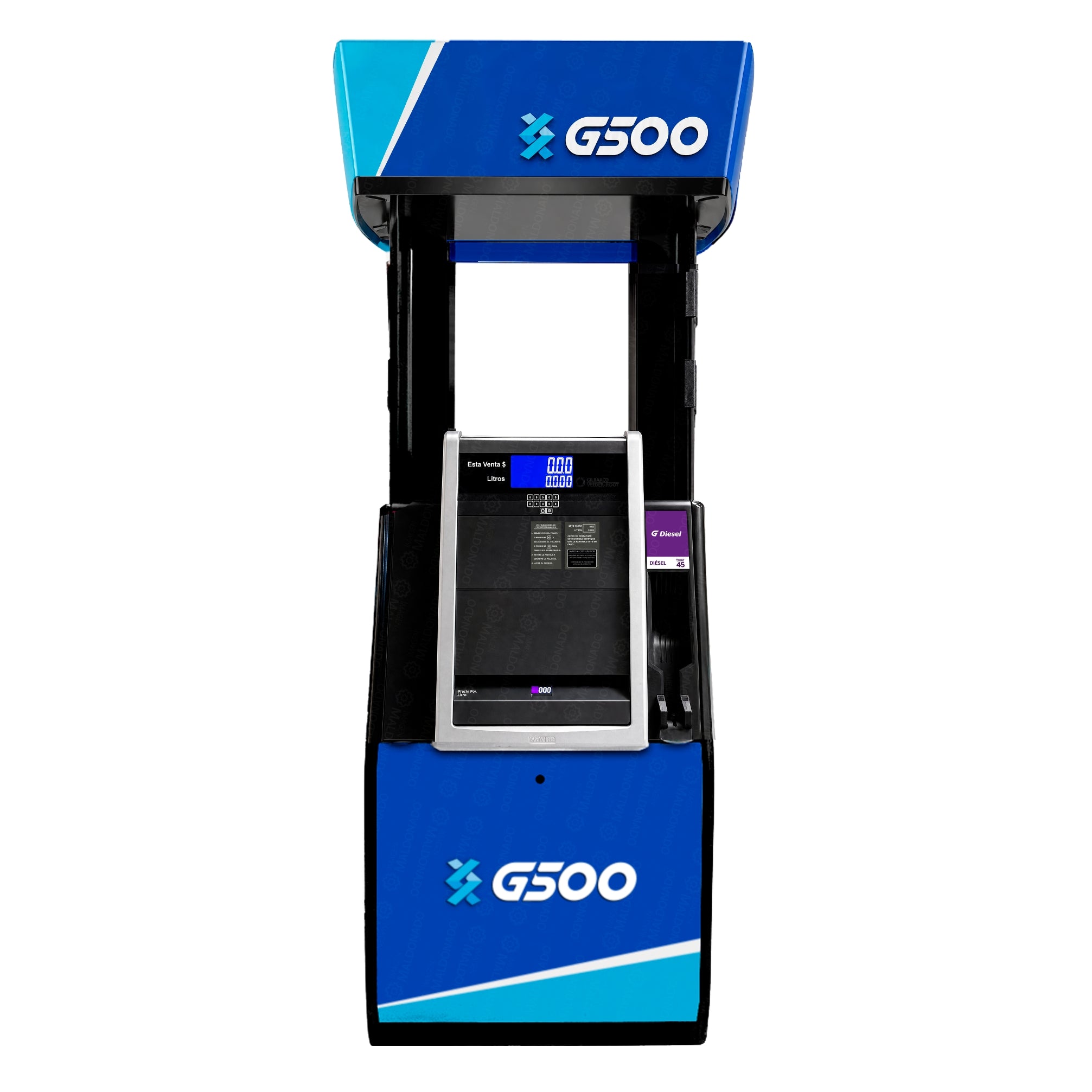 H(N/LU) 11-11GR Dispensario Para Combustible Diesel** Flujo Normal** 60 Lpm Wayne Helix® 4000 Generacion 2 V.84 (igem) // 2 Lados 1 Productos 2 Mangueras