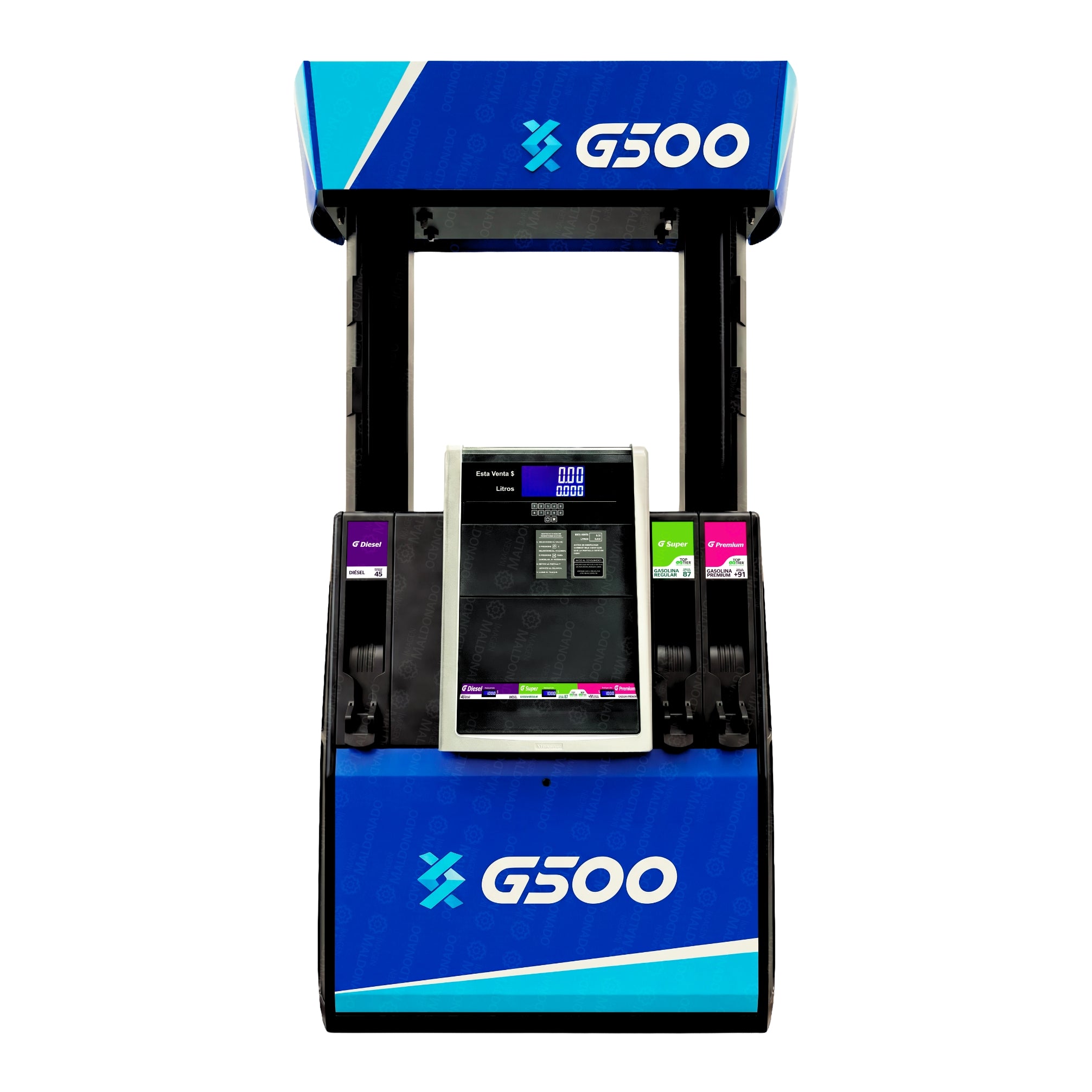 H(W/LU) 33-33RV Dispensario Para Combustible Gasolina-diesel **triple** 60 Lpm Wayne Helix® 5000 Generacion 2 V.84 (igem) // 2 Lados 3 Productos 6 Mangueras
