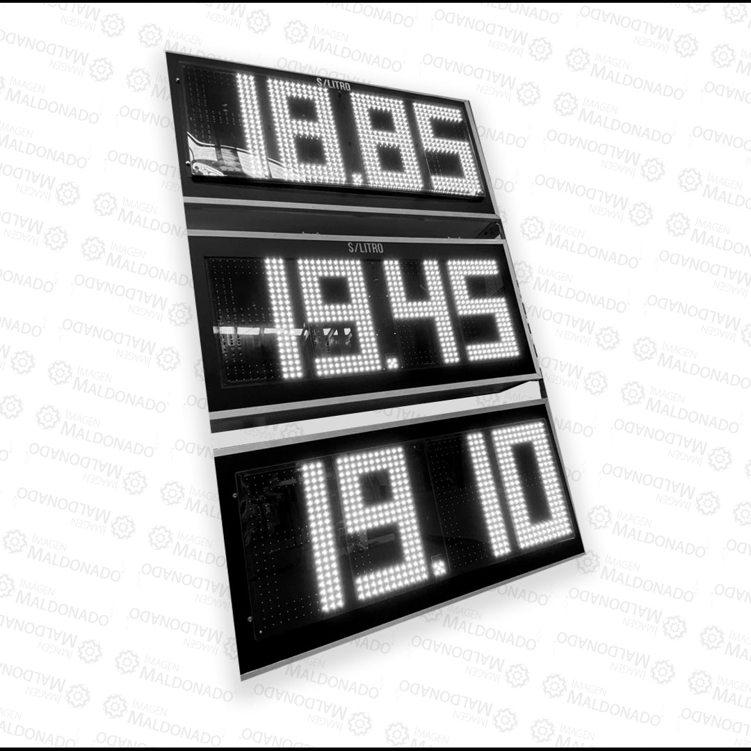 LINEA 18" 13 SEGMENTOS BLANCO