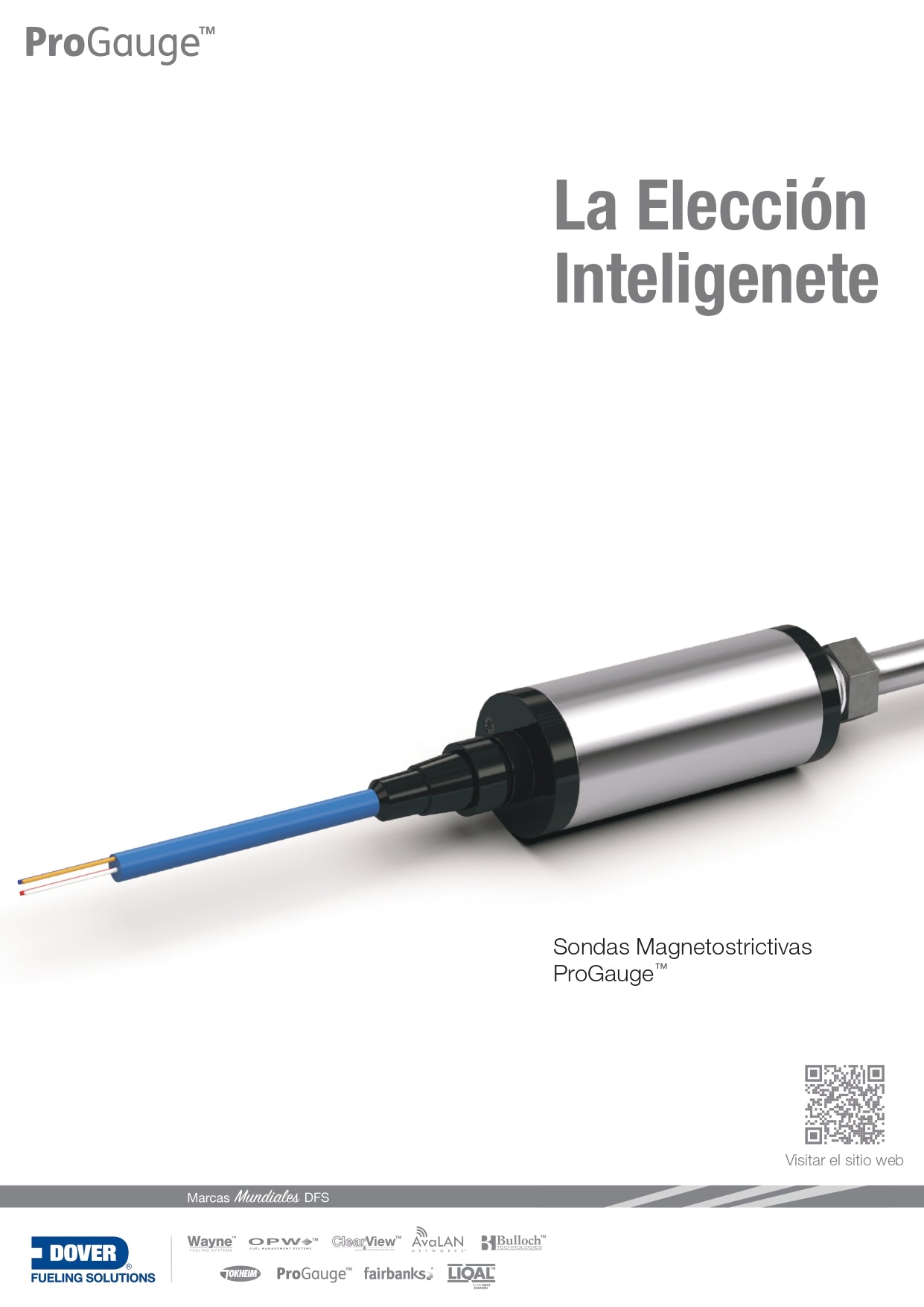 FM30-DMP149 Sonda De 12.41ft Magnetostrectiva Progauge Con Certificado "ul" Importado Usa