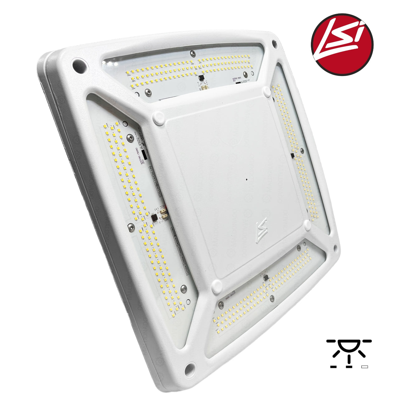 SCV-LED15L-SC Luminaria Para Techumbre Vertex 14963 Lumenes 102 Watts Importado Usa