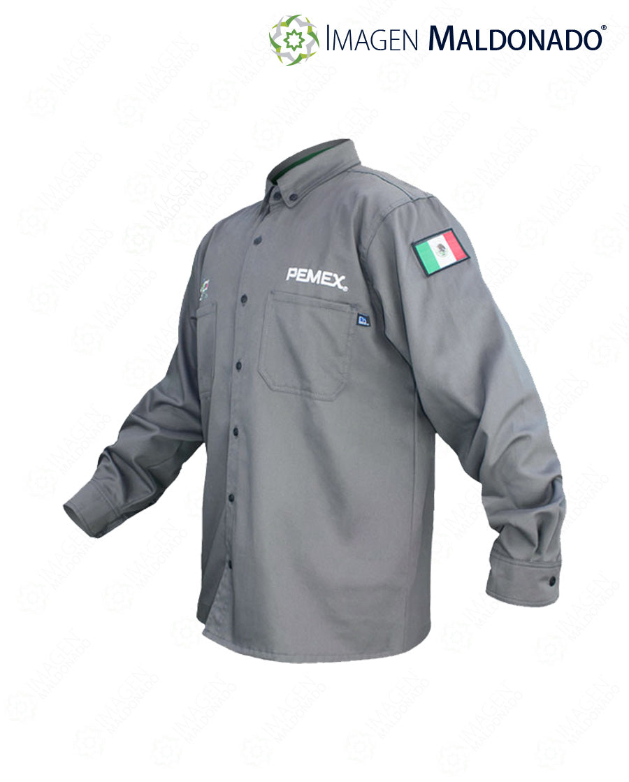 PLPPCH Playera Polo Despachador Verde M/C Unisex Uniforme Nueva Imagen Pemex