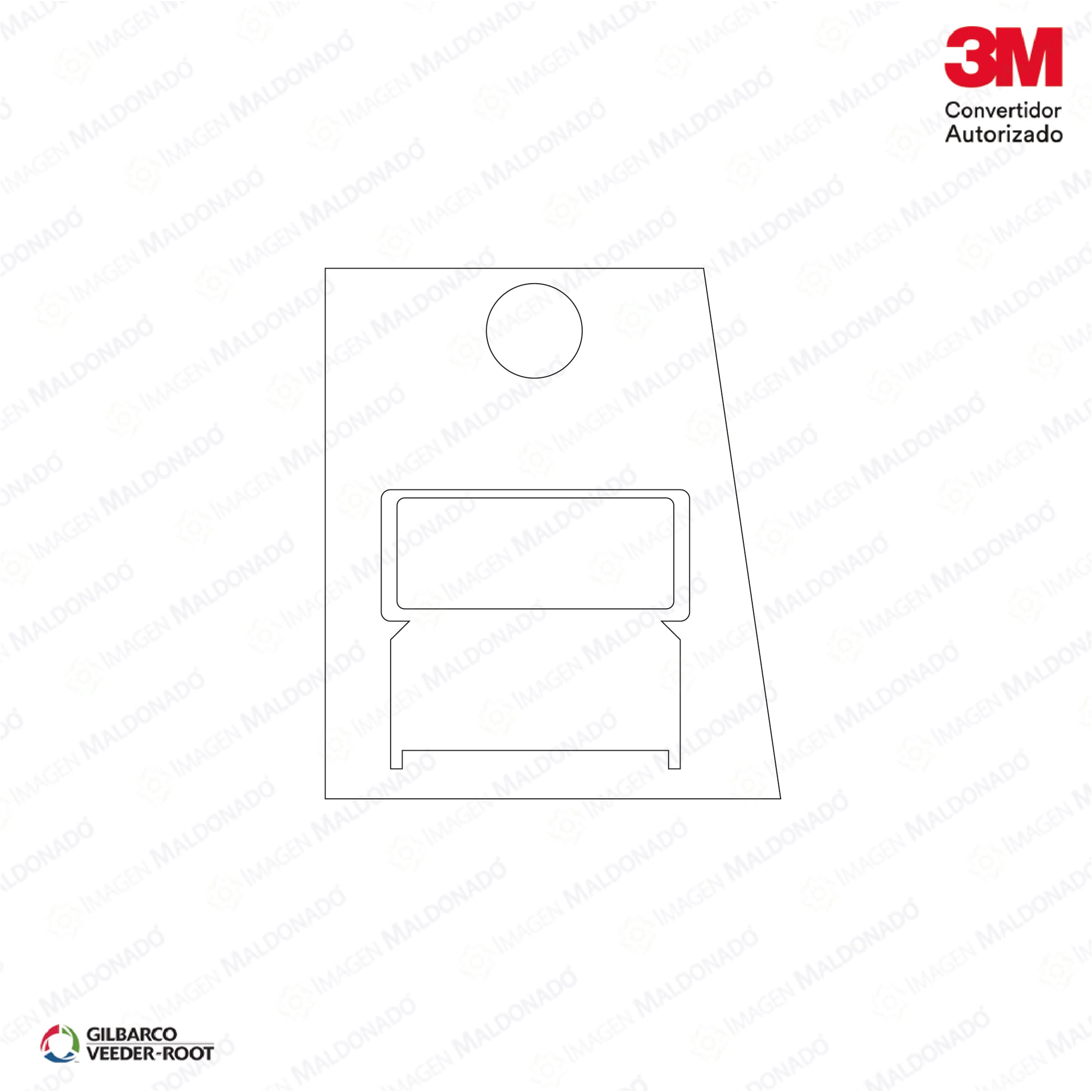 E500_Llav_Die_Gr 3Mtmr Gilbarco Caratula Jgo P/Llave Diesel