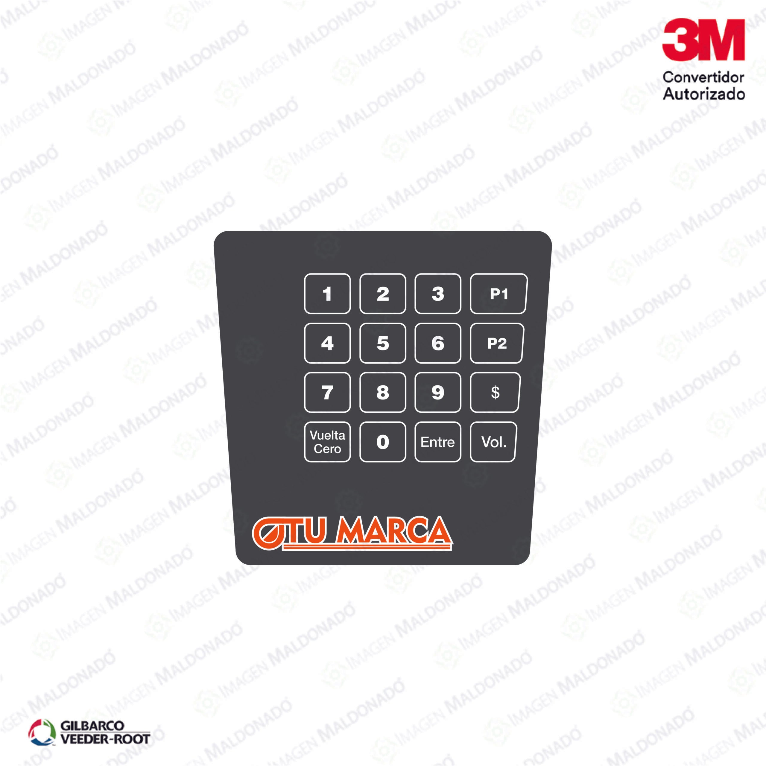 E500_Trap_Bl 3Mtmr Gilbarco Caratula Preset Trapecio